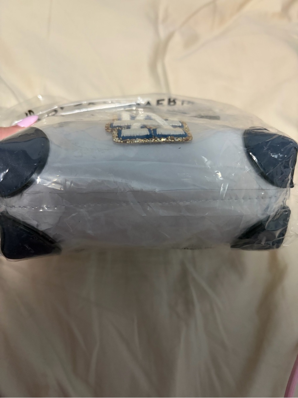 Stoney Clover Lane Los Angeles Dodgers Clear Crossbody Bag - Picture 4 of 5